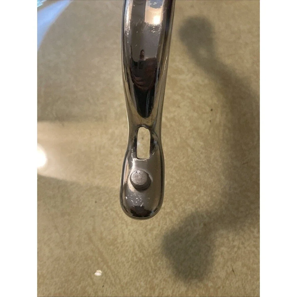 Calphalon Stainless Steel Tempered Glass Replacement Lid 7.5 Inside Diameter 8in